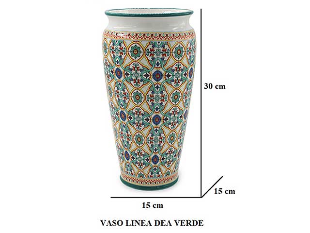 l.dea vaso verde 21009v