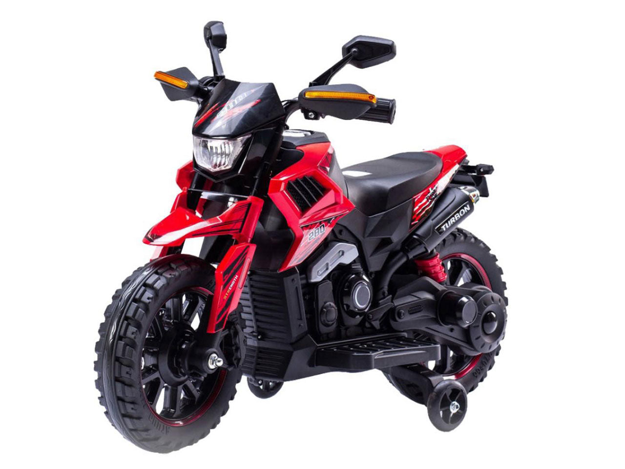 Moto mega 12v rossa