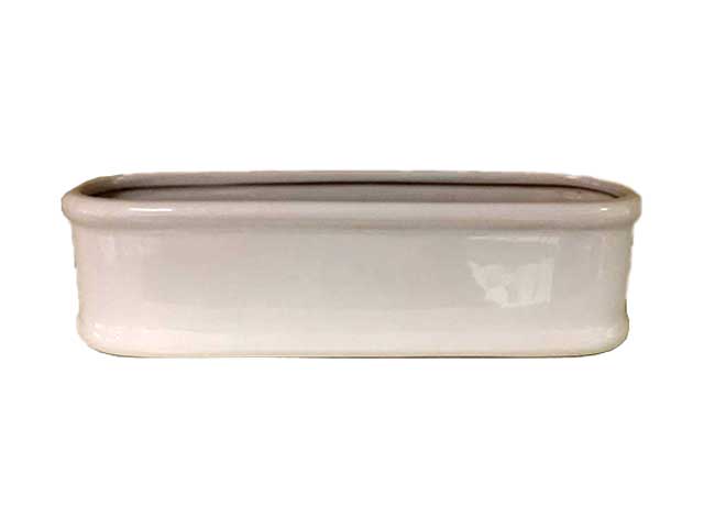 Vaschetta ovale bianca 25x7xh7 78018w