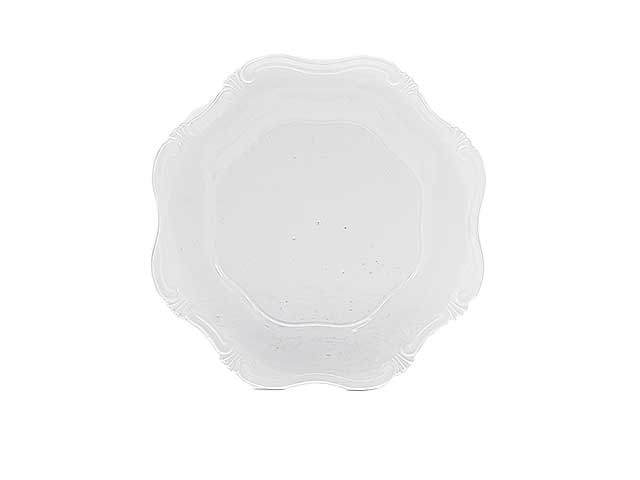 Sottopiatto trasparente d.35cm pvc 130579