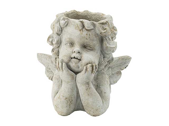 Testa p.vaso 20x16x20cm cemento 801262