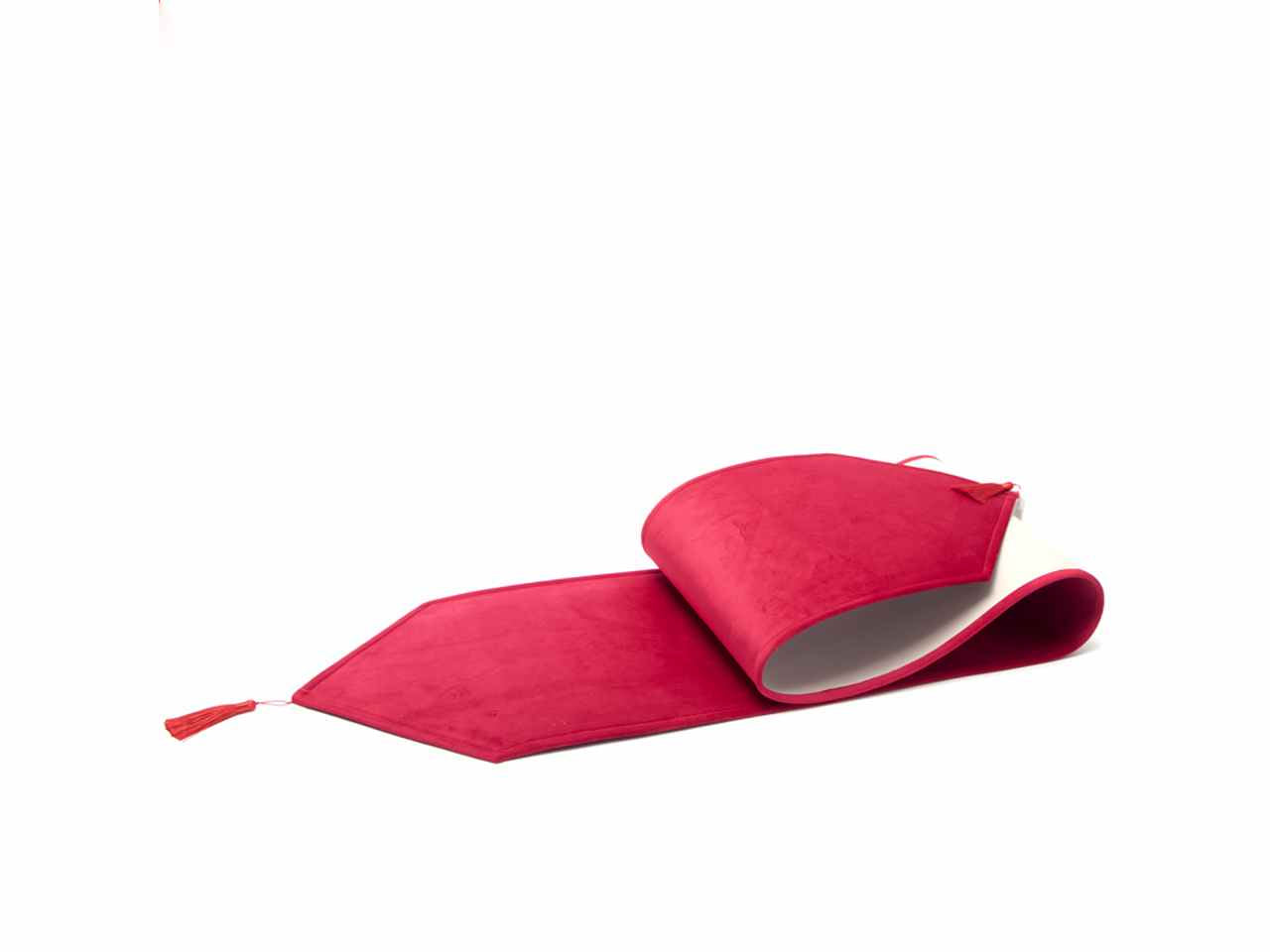 runner velluto 33x180cm rosso 10010078+
