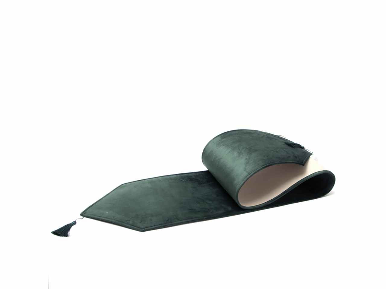 Runner velluto 33x180cm verde 10010080