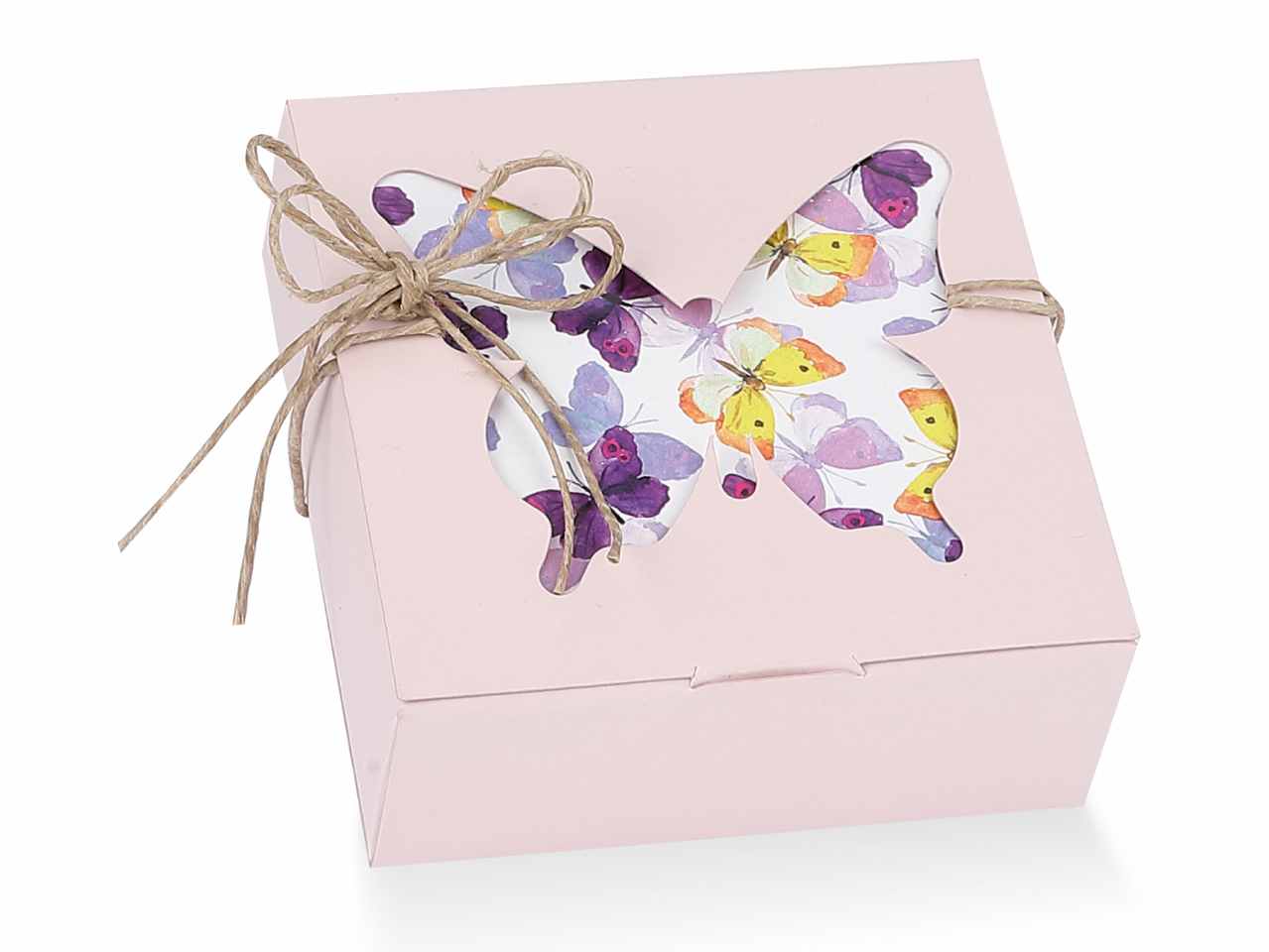 Scatola butterfly pieg.nude 10pz 1019000400