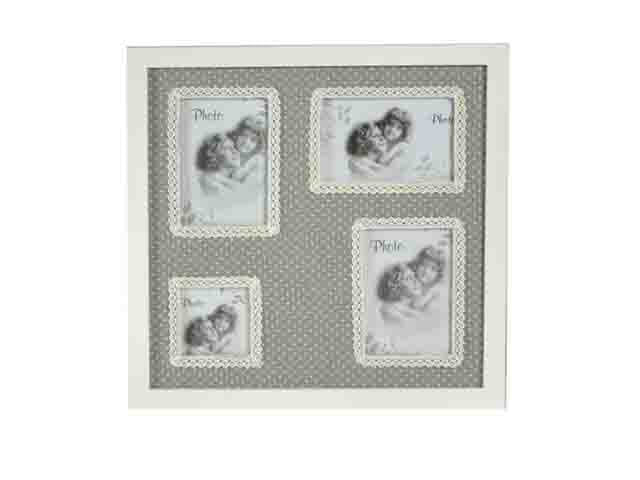 Porta foto tissu 4p 34x34x1,5 03308330000