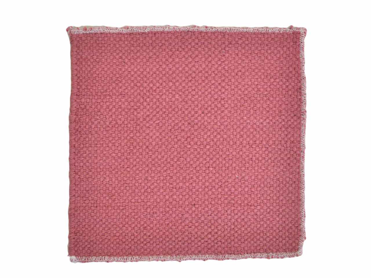Tappeto bagno con trama semplice rosso marsa la 100% cotone cm50x90