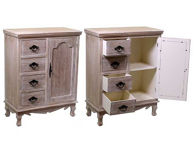 mobile stoccarda 4 cassetti 66x23xh86cm 8035070000