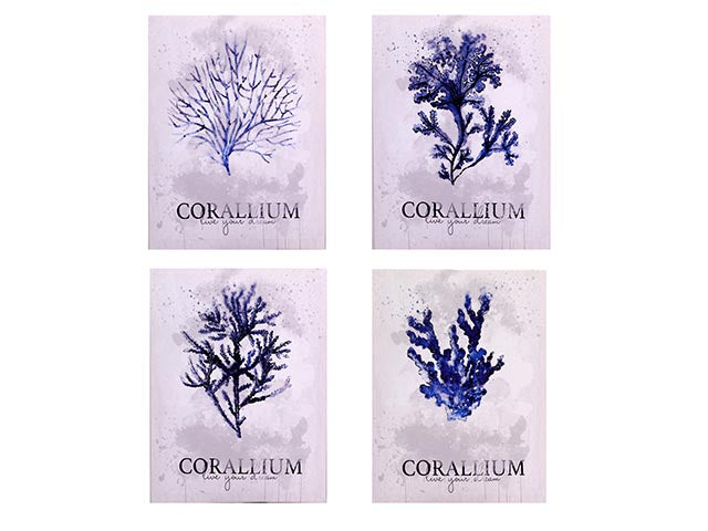 Quadro mare coralli 30x40 4610030000