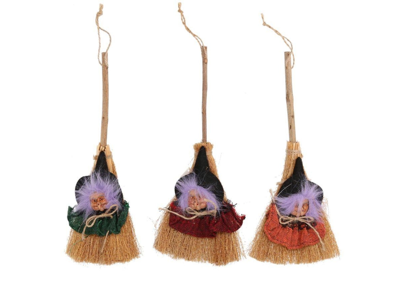 Scopino befana misura 14x4xh.18cm assortito