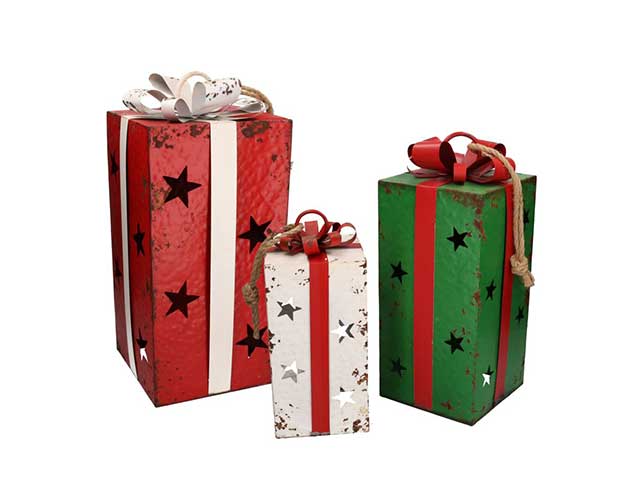 linea metallo scatola regalo 3pz 6132640000