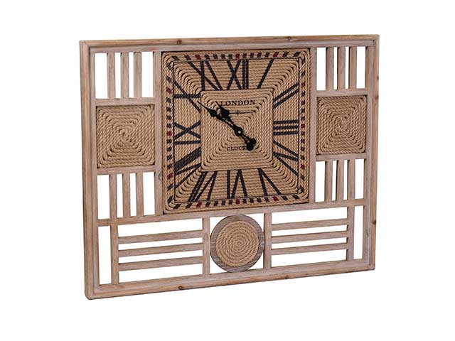 orologio legno 78x4,5 vintage re-143160