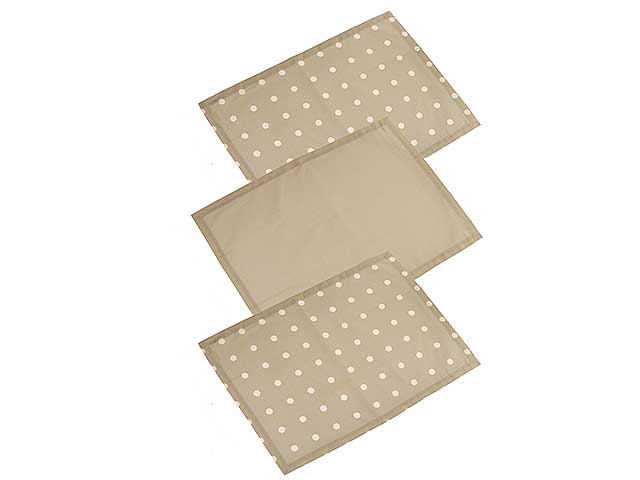 L.pop pois canovaccio 3pz beige 7920420000