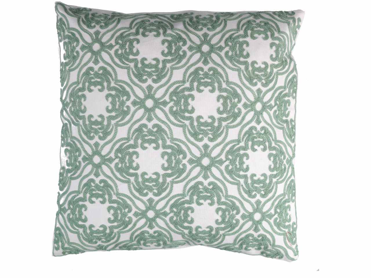 Cuscino tessuto verde acqua 2510310000