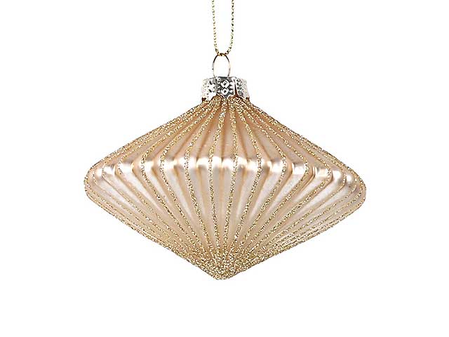 Sfera vetro 7,8xh5,8cm oro 6175870000