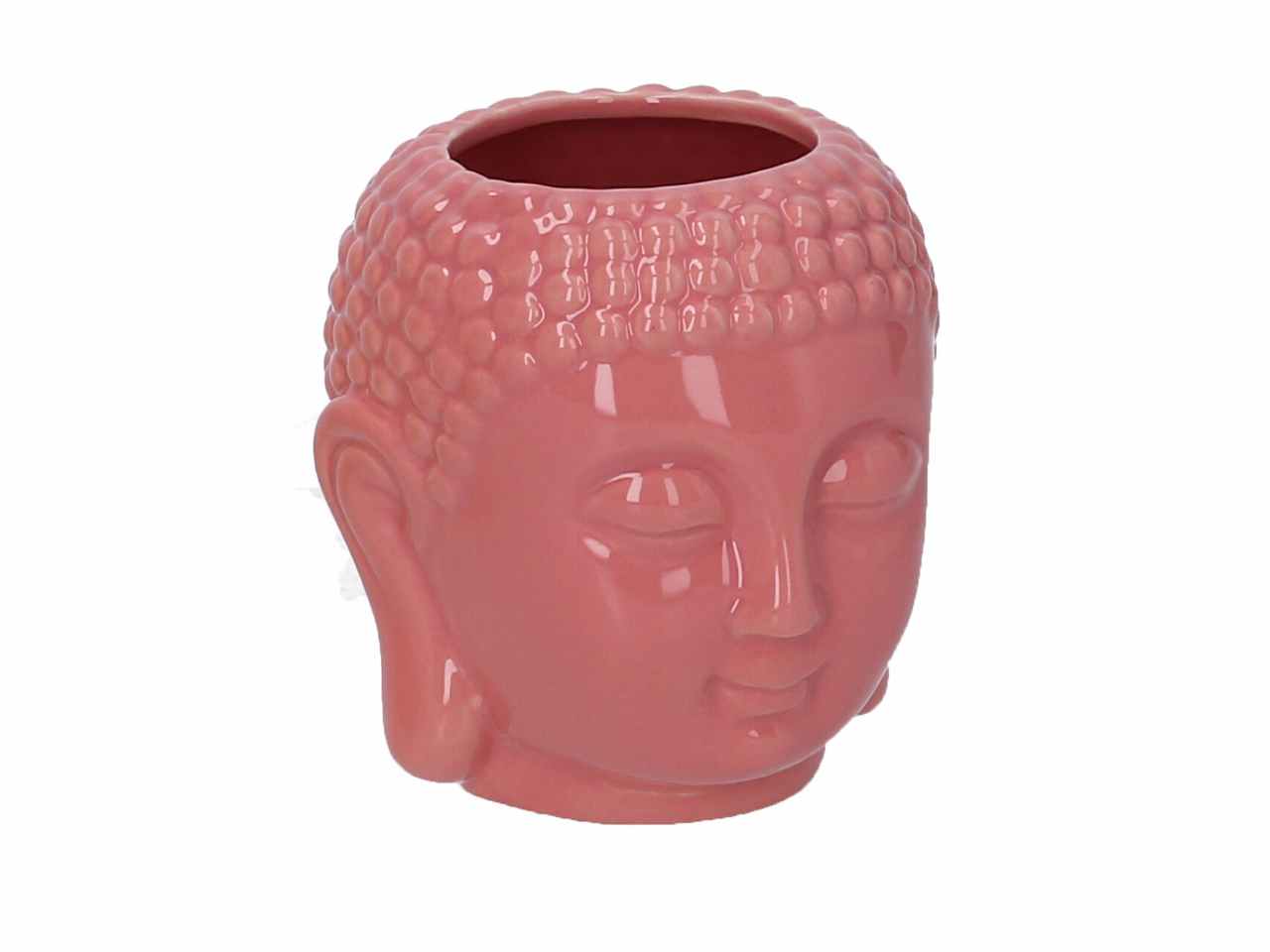 porta vaso ceramica buddha rosa h10,8 5864690000