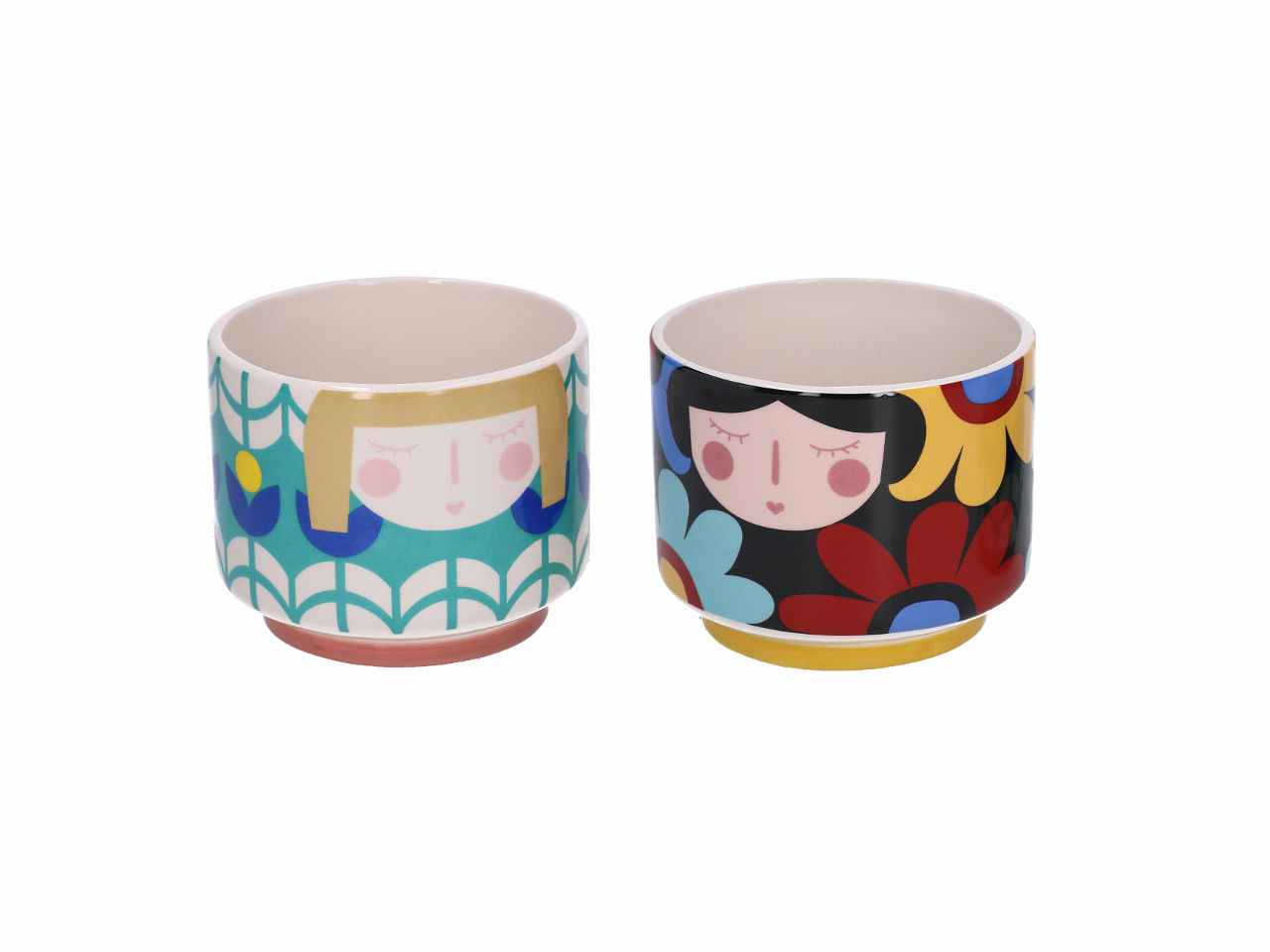 P.vaso cer.viso frida h10cm 5865840000
