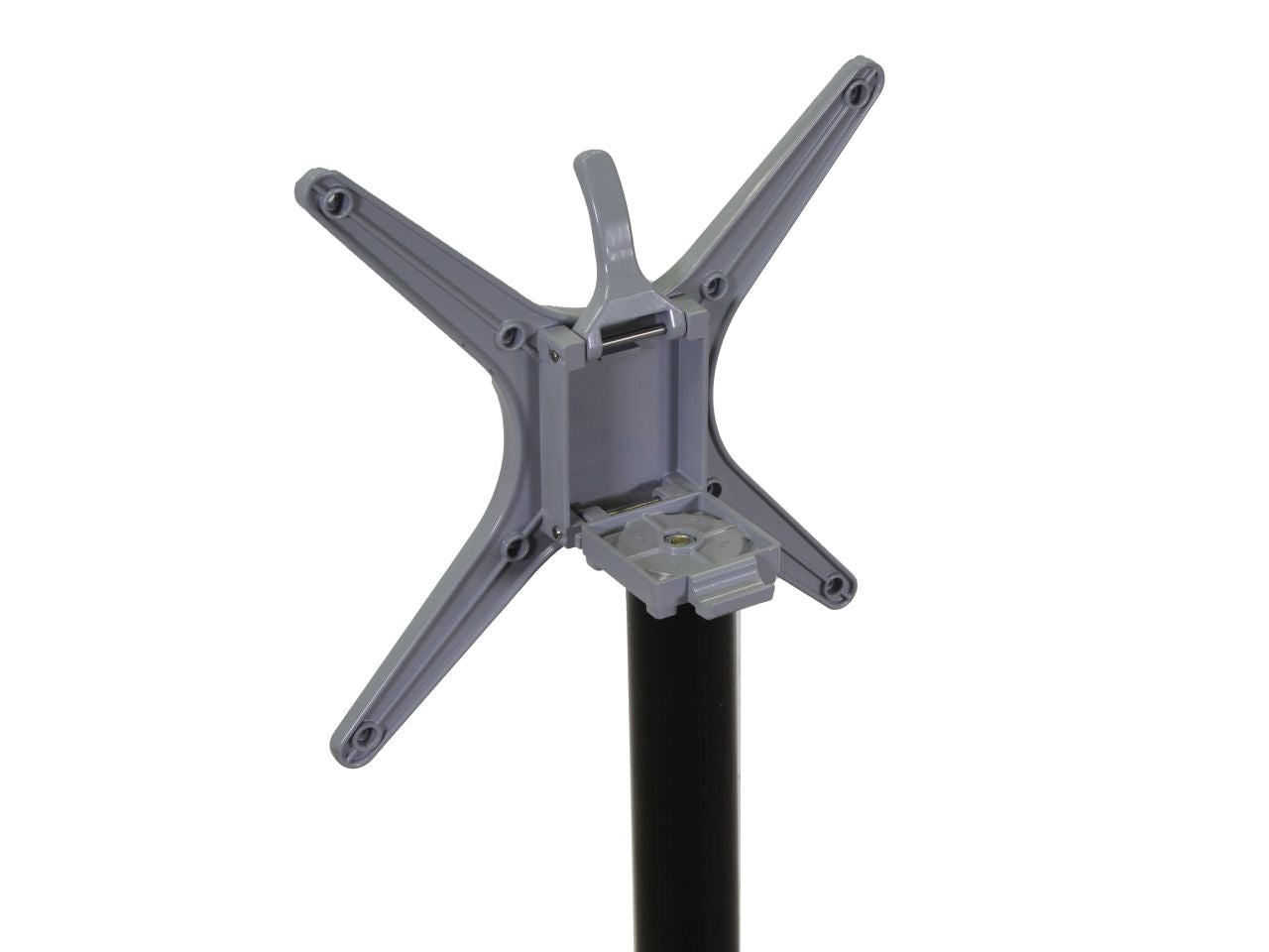 Base tavolo in alluminio nero ribaltabile 52x52xh.72cm