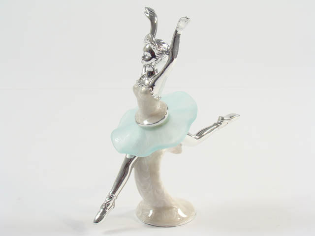 Ballerina resina bianca smaltata pw 738