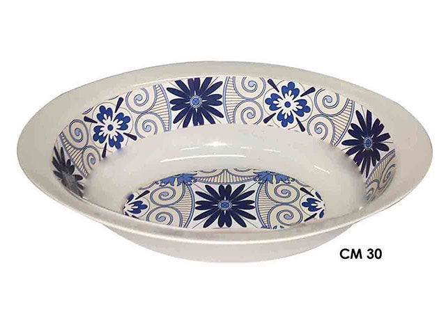 L.vietri insalatiera 30cm ovale me-1645-0532