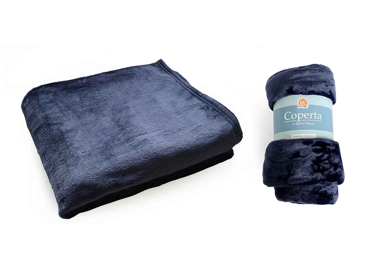 Coperta in flannel fleece 160x160cm 0923