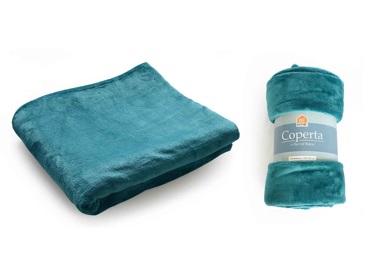 Coperta in flannel fleece 160x160cm 0923