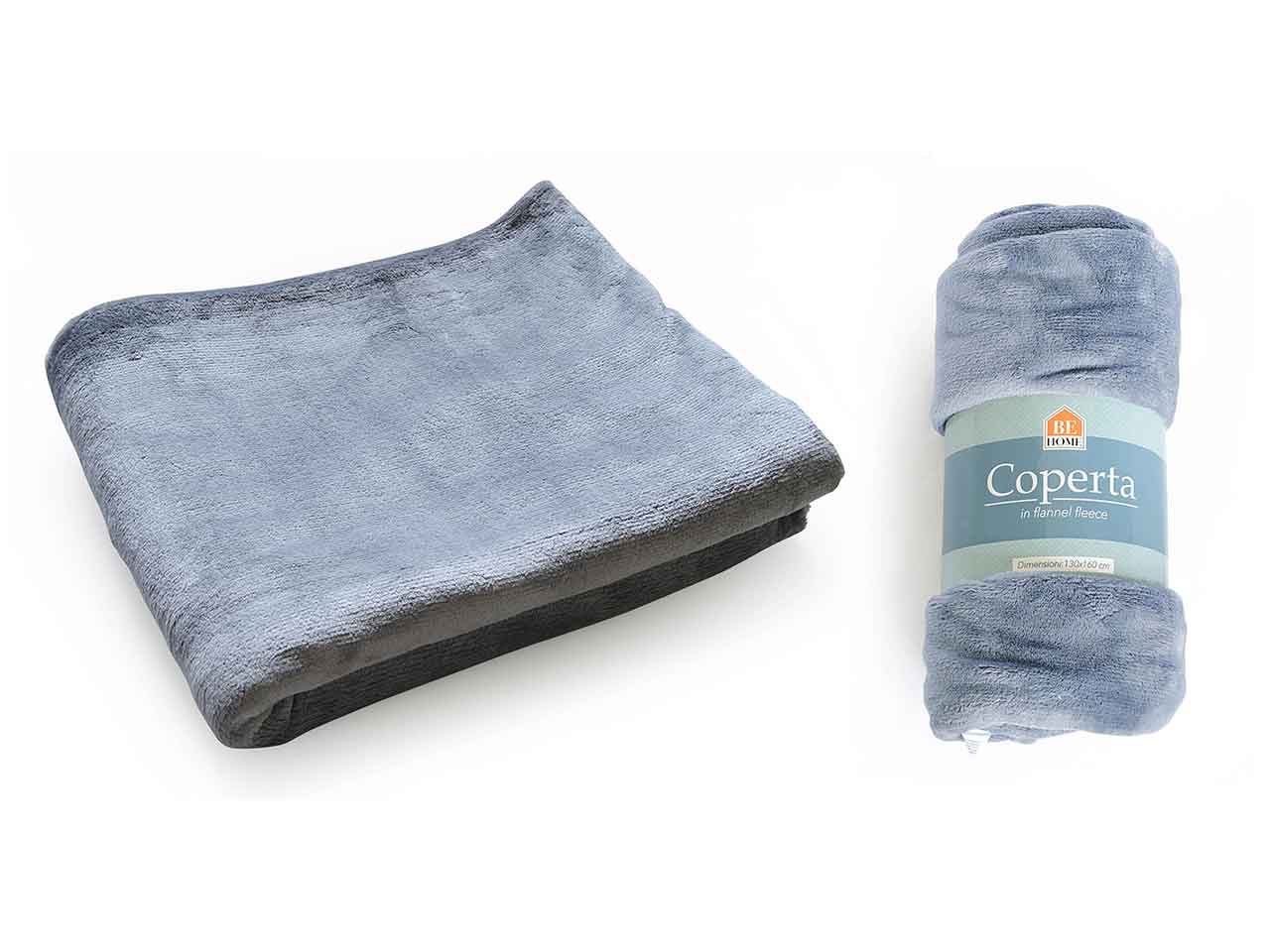 Coperta in flannel fleece 160x160cm 0923