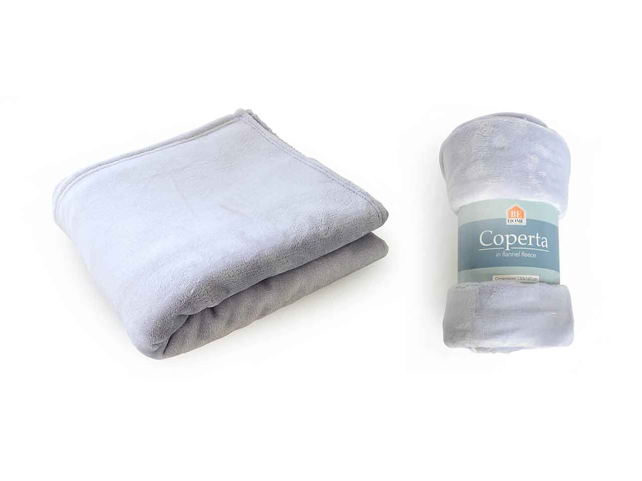 Coperta in flannel fleece 160x160cm 0923