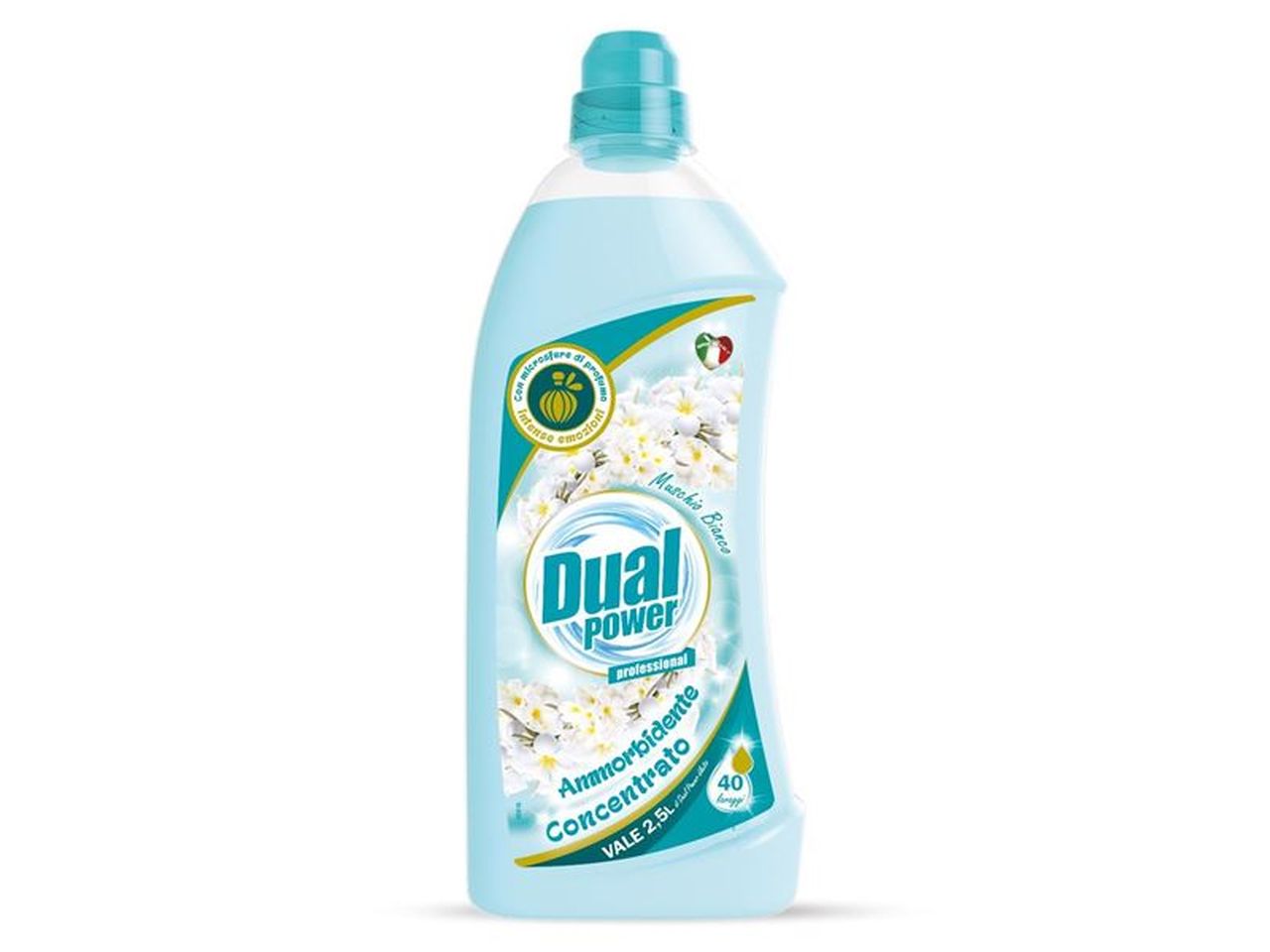 Dual powe ammorbidente concentrato 1lt muschio bianco