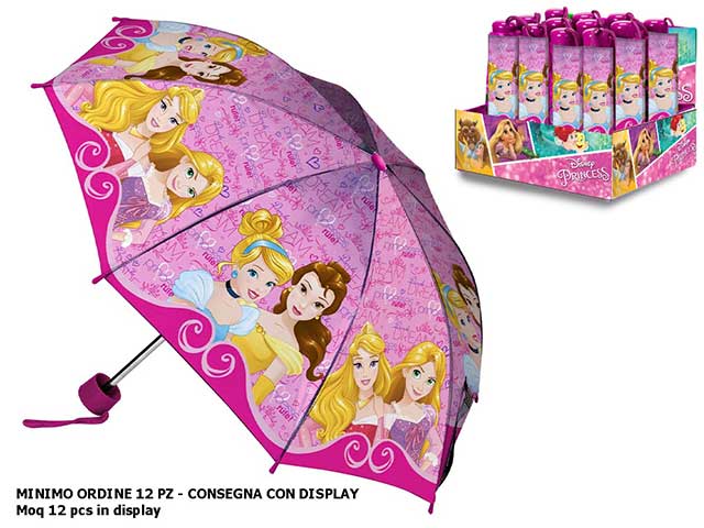 Princess ombrello piegh.52/8 d99374 mc