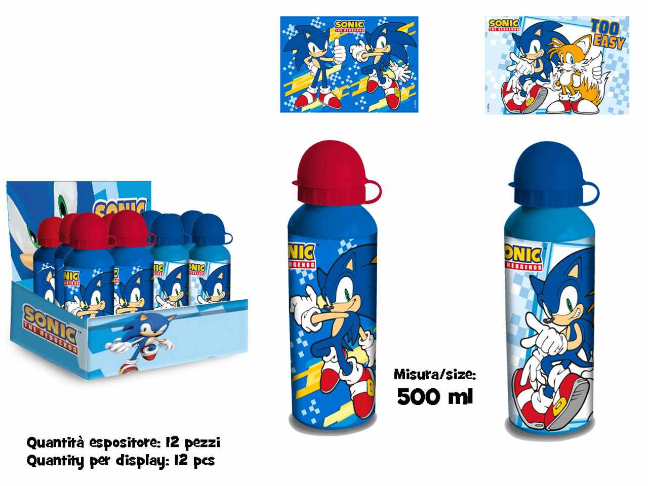 Borraccia in alluminio 500ml di sonic