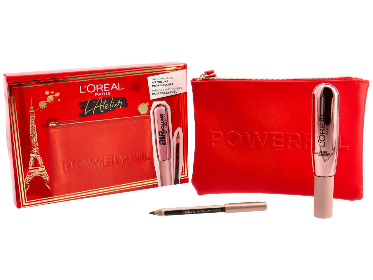 L'oreal paris pochette air mascara natalizia