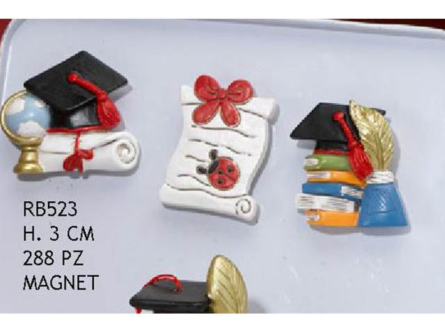 Magnete laurea 4cm rb523