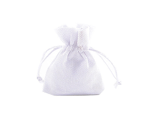 sacchetto 10cm bianco acl111/w