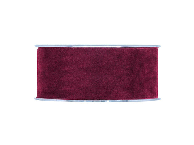 nastro velvet 40mmx7mt bordeaux 3066g24