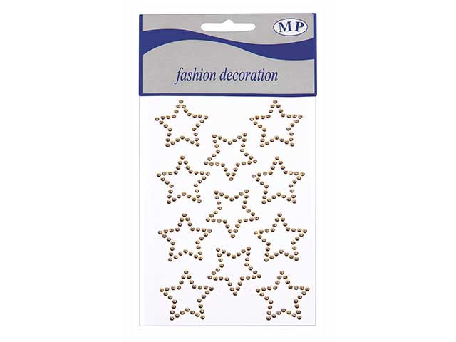 Stelle oro 3cm 11pz t109 04