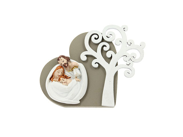 icona cuore sacra fam. 10x7,5cm 19vs040