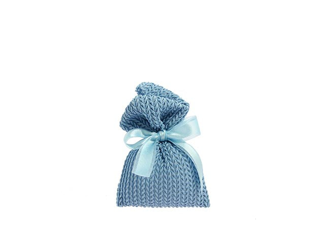 bustina cotone celeste 8x11cm 19at6014