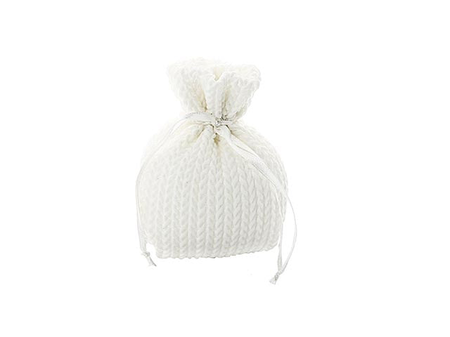 Busta c/tirante cotone bianco 19at60010