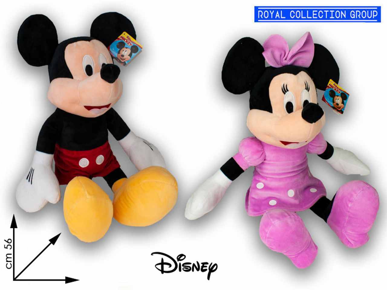 Disney peluche ass.50cm 6511
