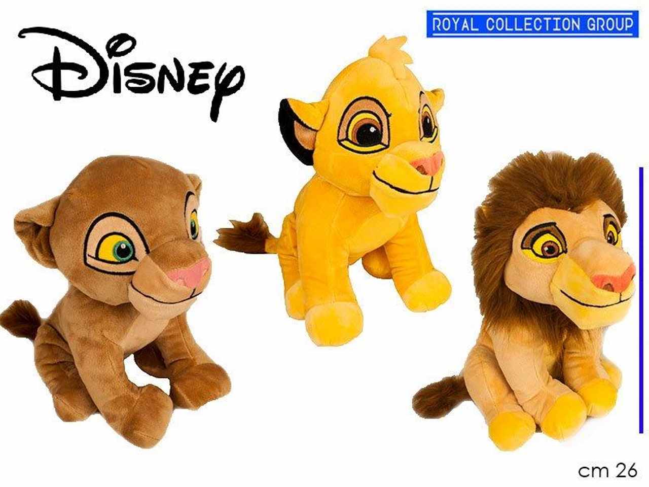 re leone 3 peluche 30cm