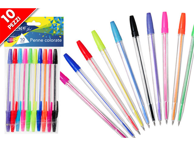 Penne colorate 10pz