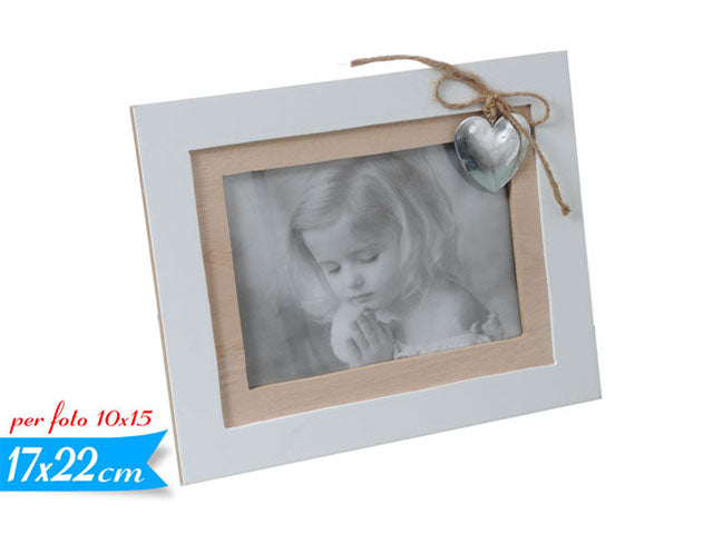 Porta foto con cuore 10x15cm 804327