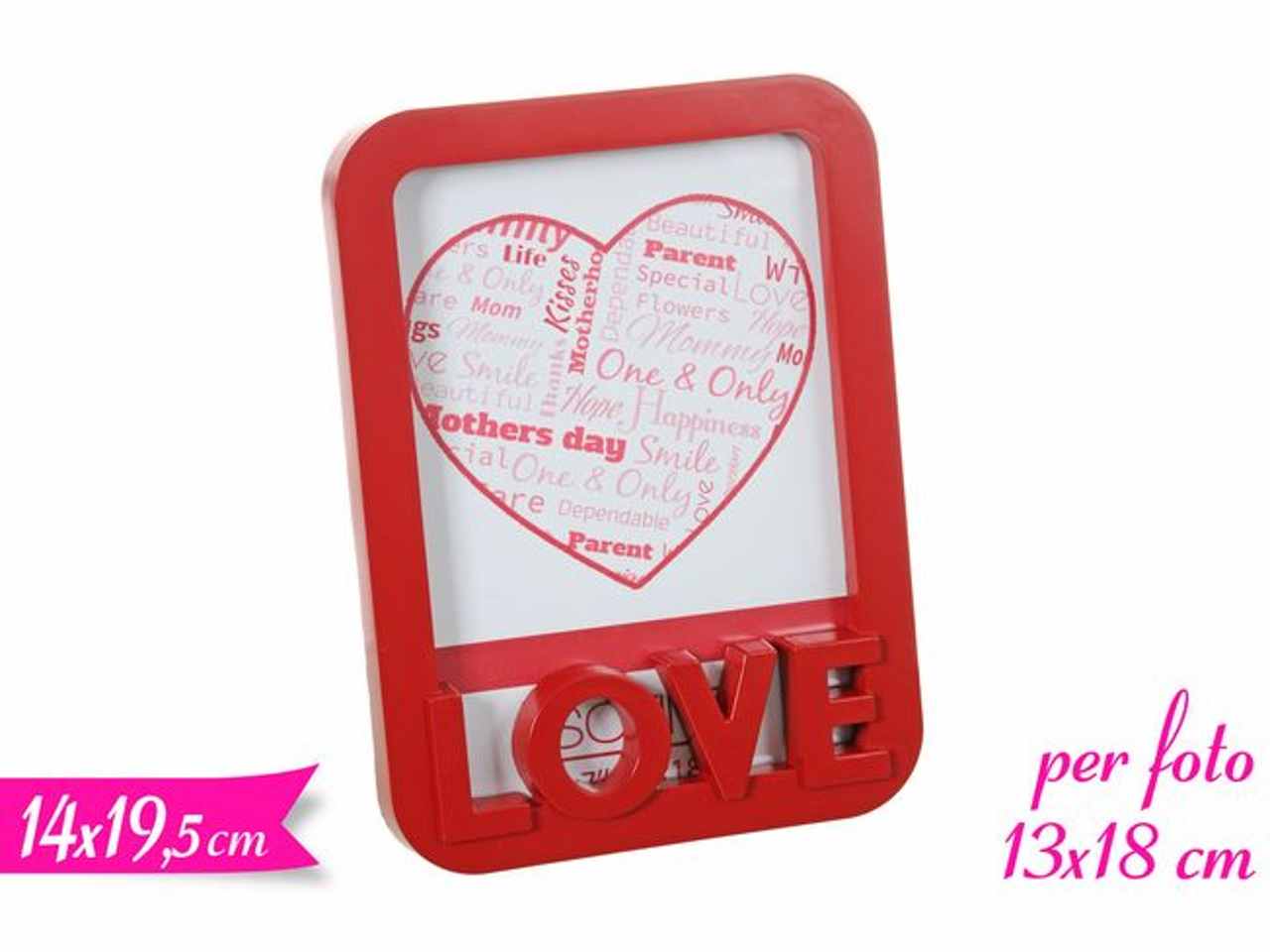 PORTA FOTO LOVE 14x19,5cm