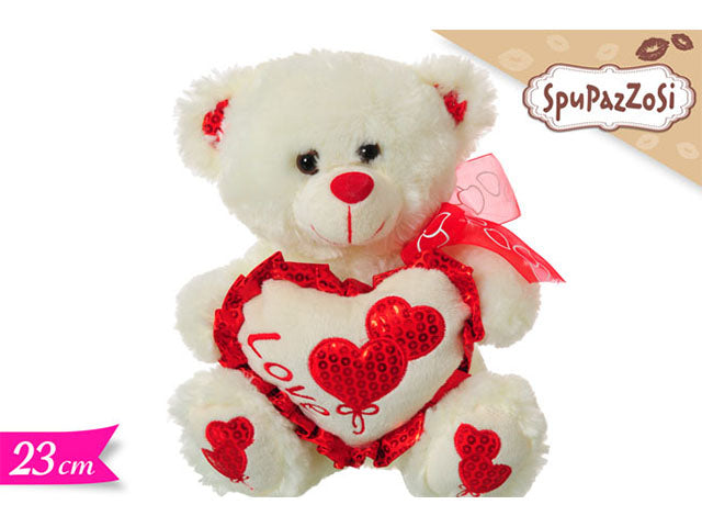 Orso c/cuore 23cm 572706