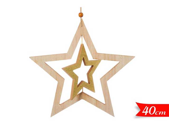 pendente natalizio stella