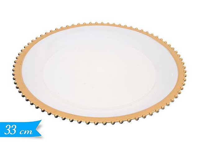 Piatto c/bordo 617508