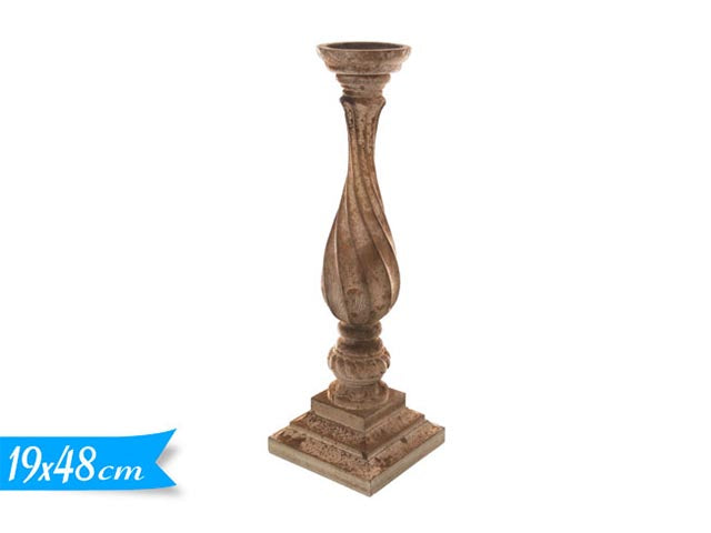 portacandela legno natesta di  19x48 cm 804805