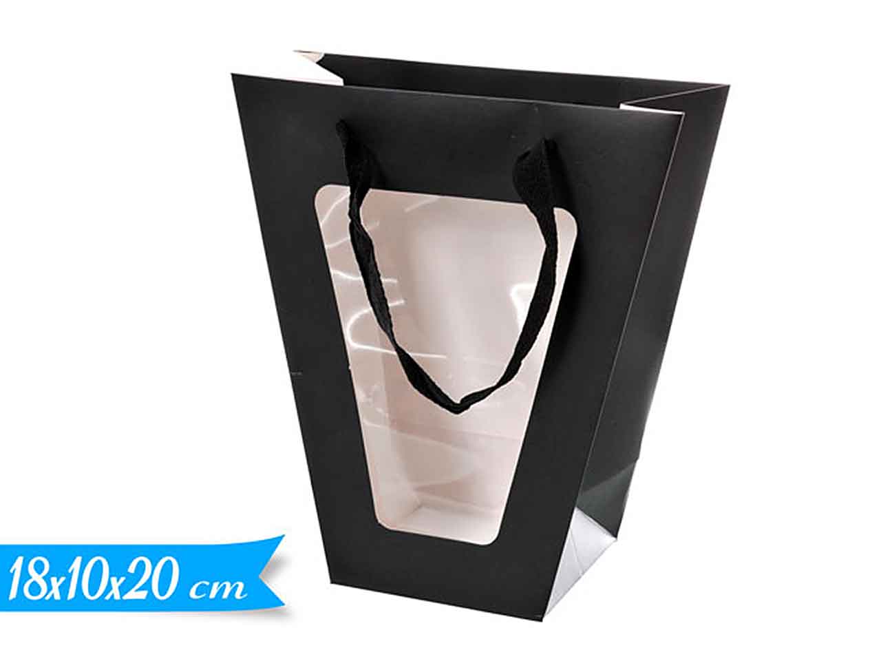 Busta 18x20x10 nero 445629