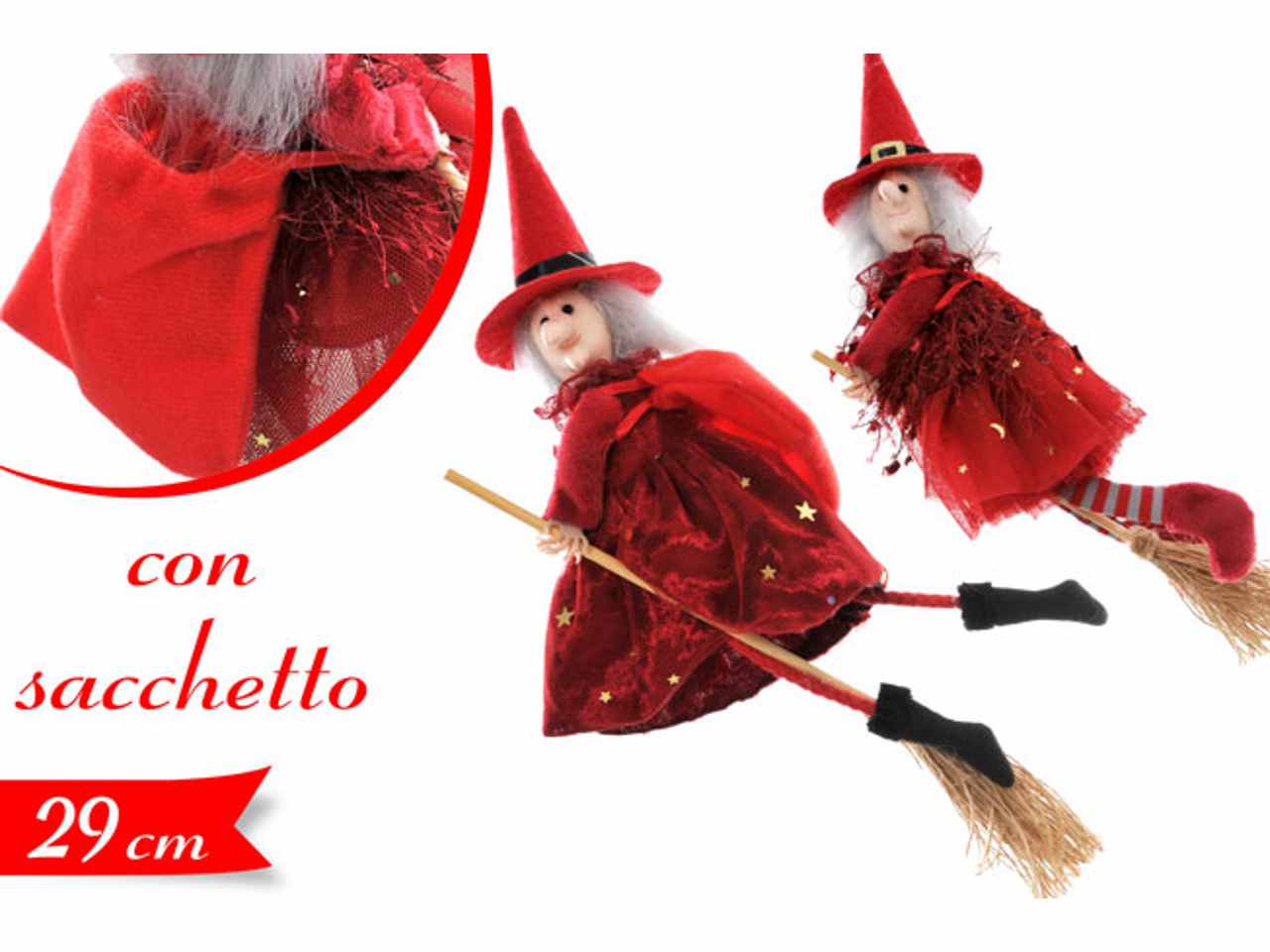Befana su scopa ass.