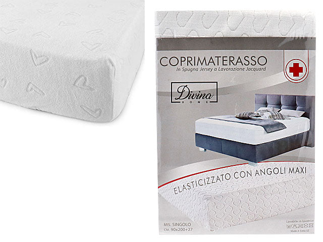 coprimaterasso jaquard amore singolo 30-07